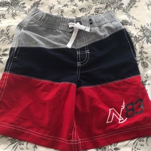 Little boys Nautica bathing suit.